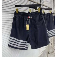 톰브라운 남녀 사선완장 트랙 반바지 팬츠 블랙컬러