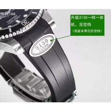 로렉스 서브마리너 논데이트 ROLEX 124060 40mm 904L 3130, 3230 무브 C공장